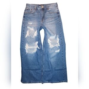 Aeropastle Super Wide Leg High Rise Size 14 Regular